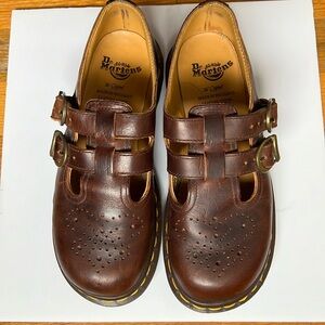 Size 5US/3UK Dark Brown Dr. Marten’s Mary Jane shoes